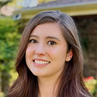 a picture of a smiling woman